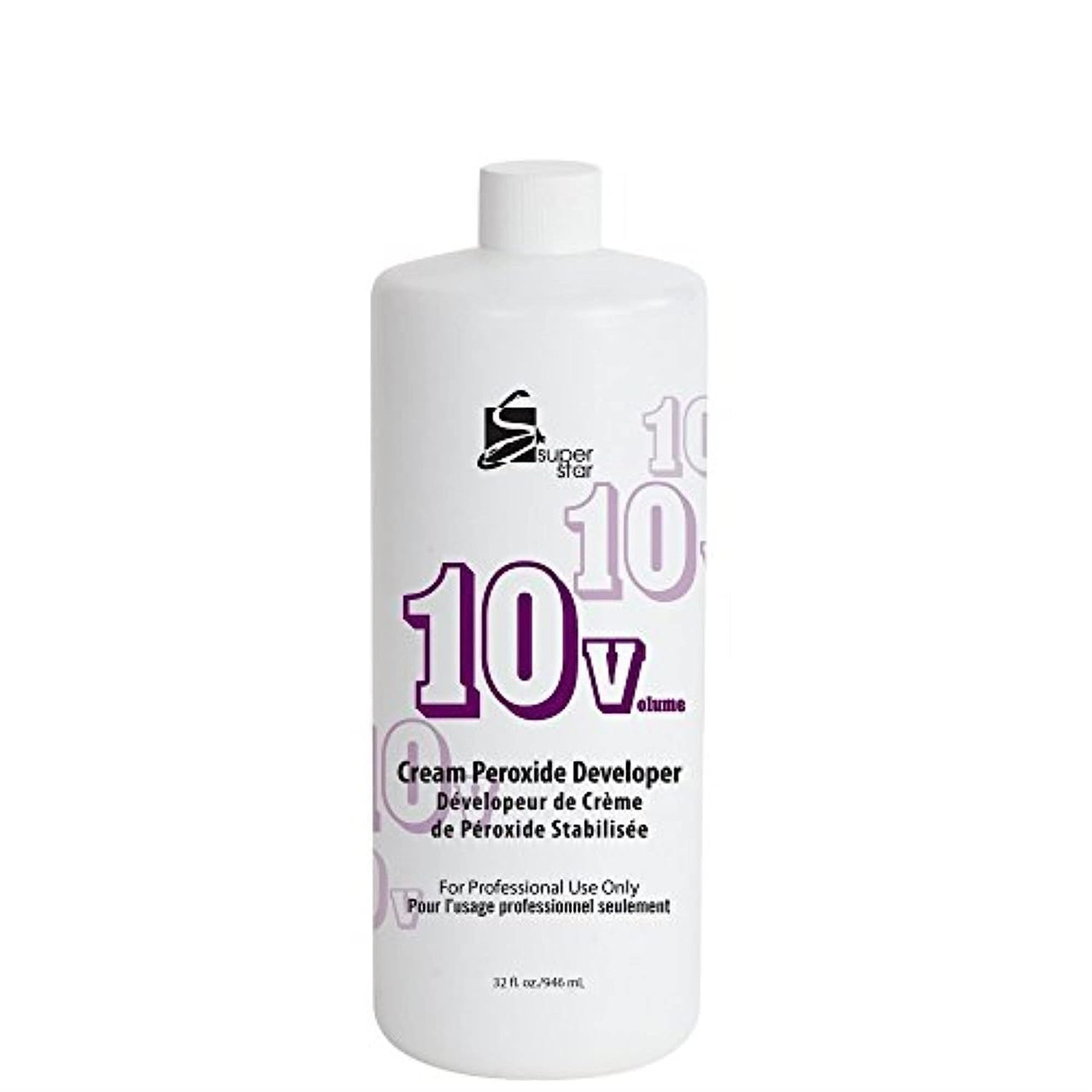 Super Star Cream Developer 10 Volume 32oz - Barber Salon Supply