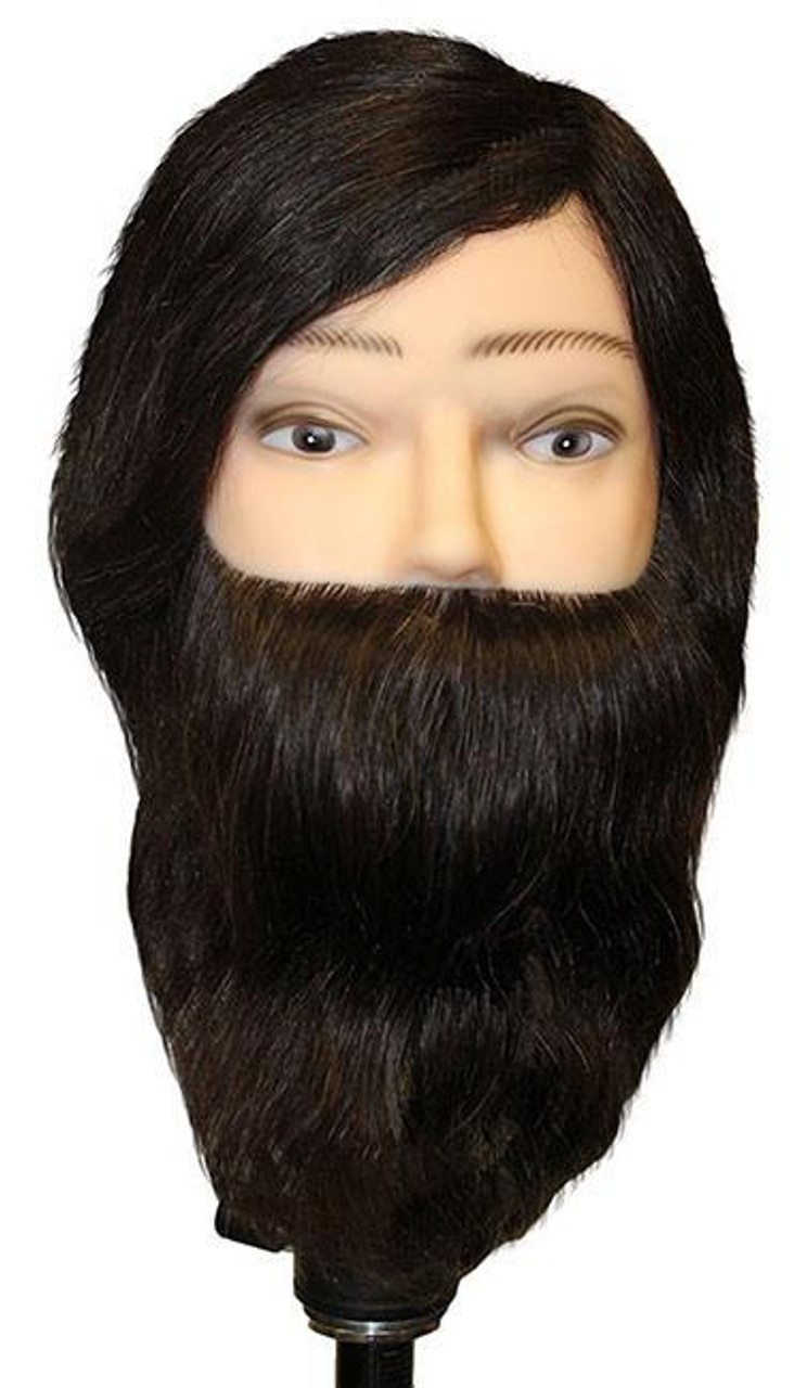 Mannequin Head, Male Mannequin Head with 100% Human Hair, 14 Barber  Mannequin H