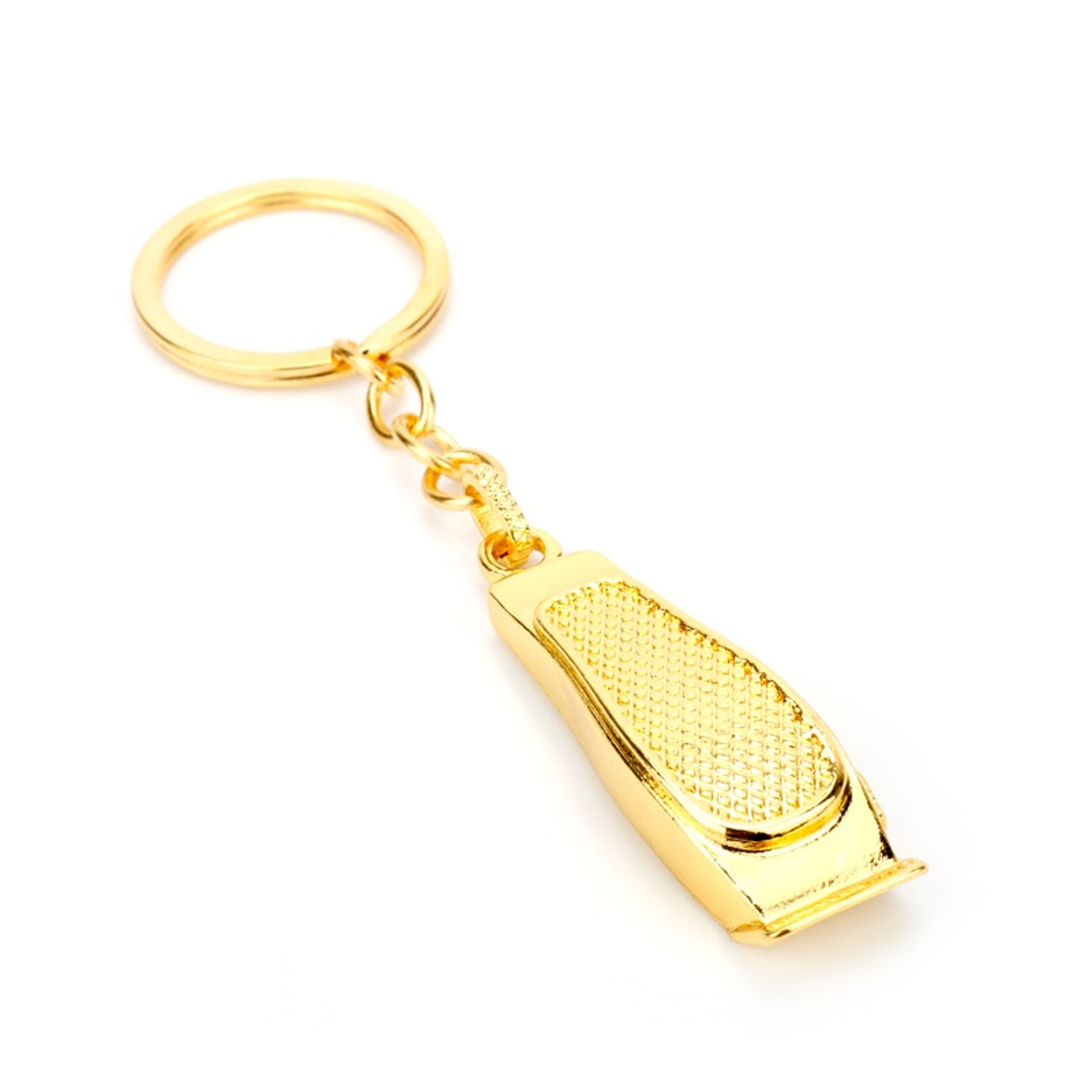 Men Razor Charm Keychain