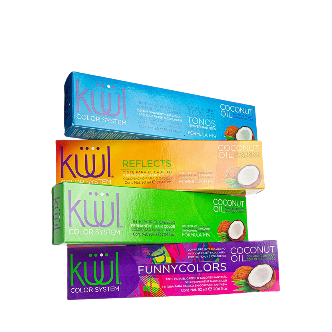 その他 kuu Kuul Cream Hair Colors 3.4oz - Barber Salon Supply
