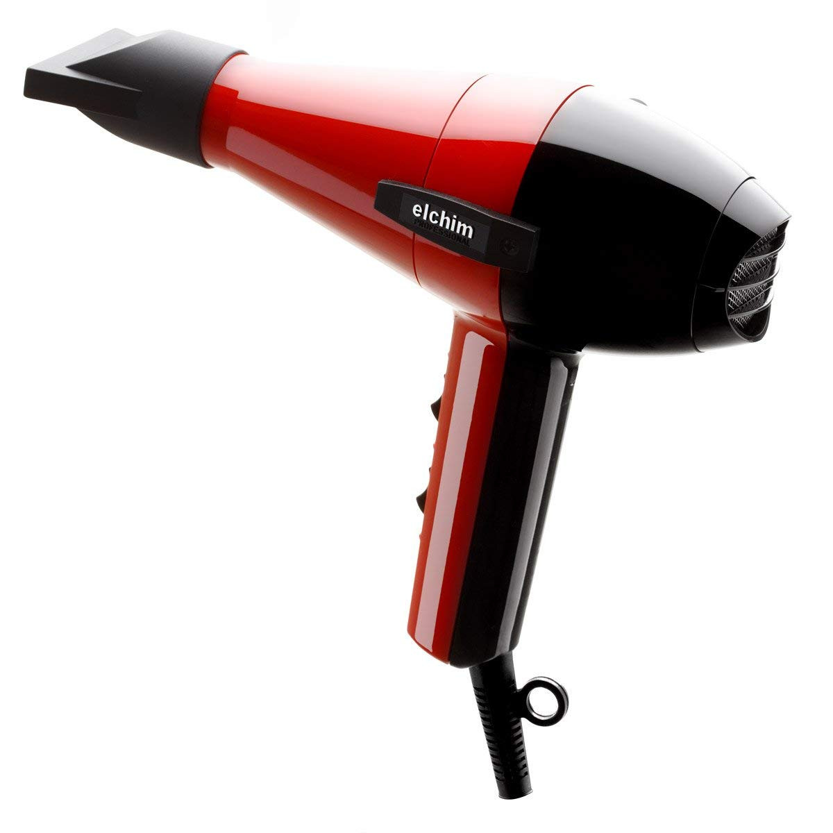 レッドリボンベア 2001年プロモーション Elchim 2001 Dryer Red & Black - Barber Salon Supply