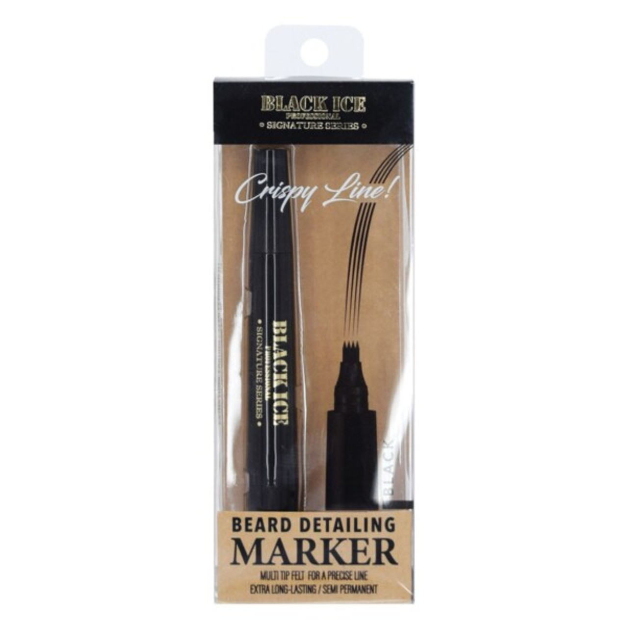 (2) Black Ice Spray Barber Pencils (White)