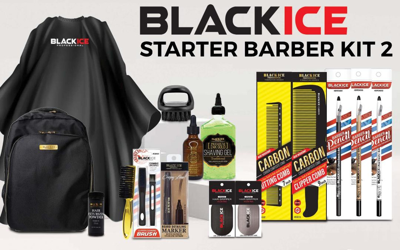 Black Ice Original Black Hair Touch up Spray 4 Oz (2 pack)