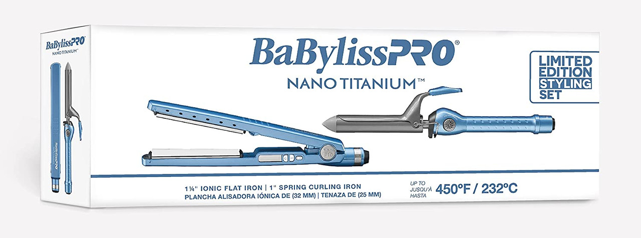 BaByliss Pro Nano Titanium Limited Edition Styling Set - Barber Salon Supply