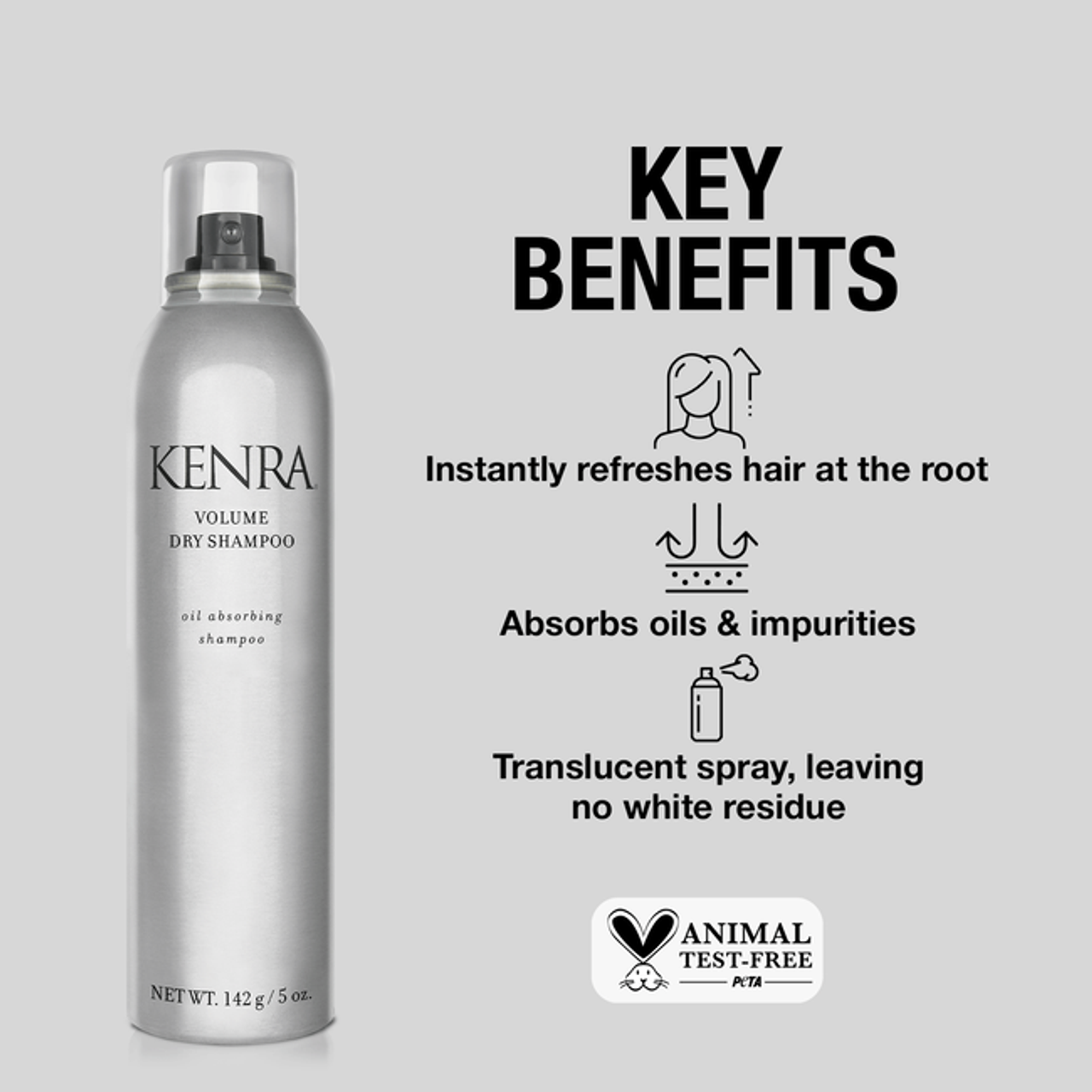 Kenra Volume Dry Shampoo 5oz Barber Salon Supply