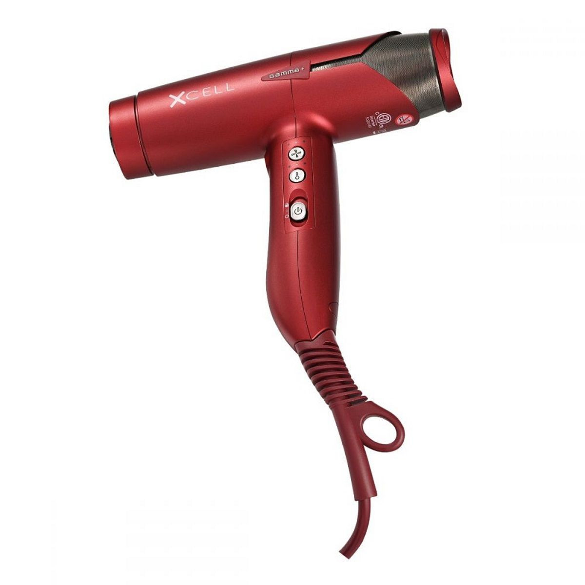 Gamma Red Xcell Dryer Ultra-Light - Barber Salon Supply