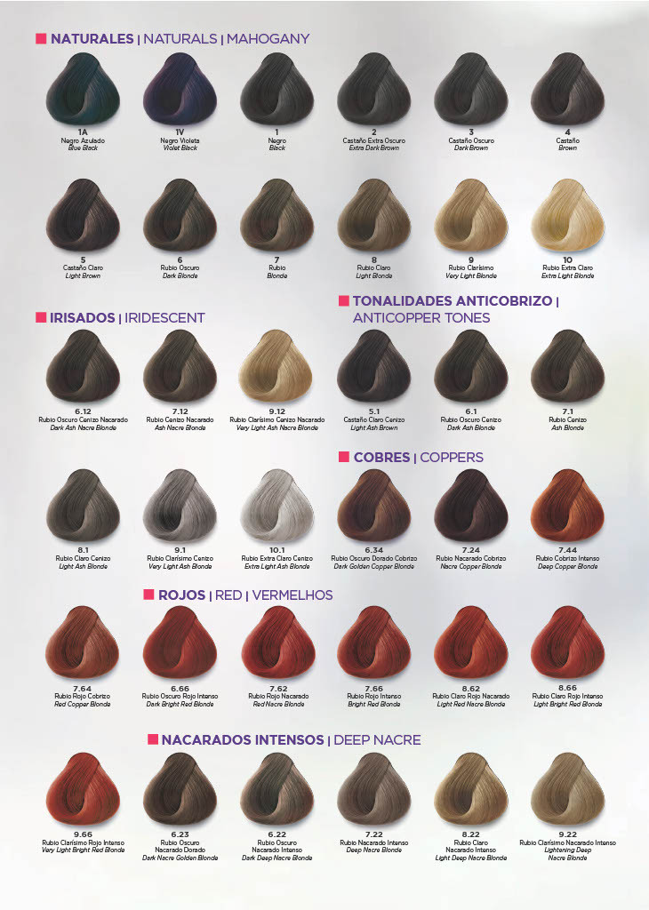 Kuul Color Cream Hair Color Swatchbook - Barber Salon Supply