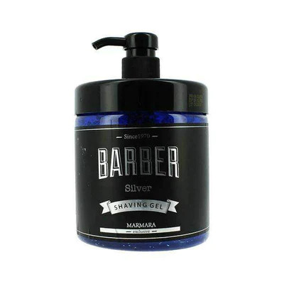 Marmara Barber Shaving Gel Silver 34 oz Barber Salon Supply