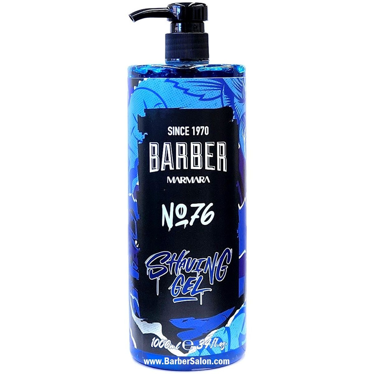 Marmara Barber Shaving Gel No.76 34 oz Barber Salon Supply
