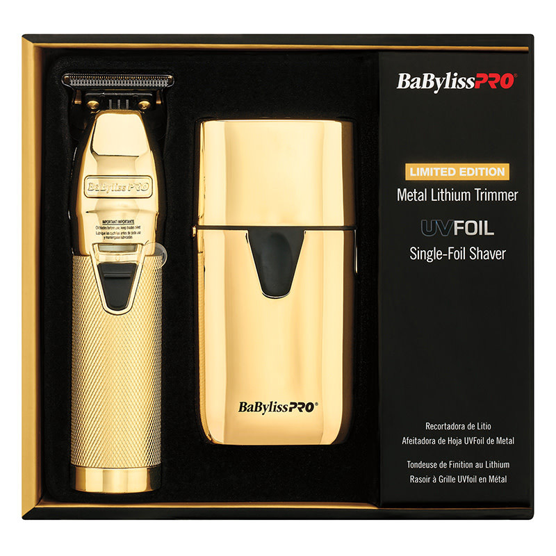 Foil Shaver Babyliss Gold Titanium BaByliss PRO Limited Edition