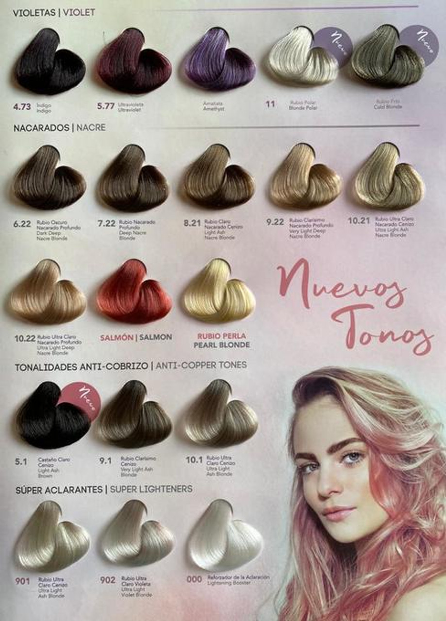 Professional Private Label Salon Hair Color Chart Book - Buy Hair Color  Chart Book,Hair Color Chart,Hair Color Book Product on