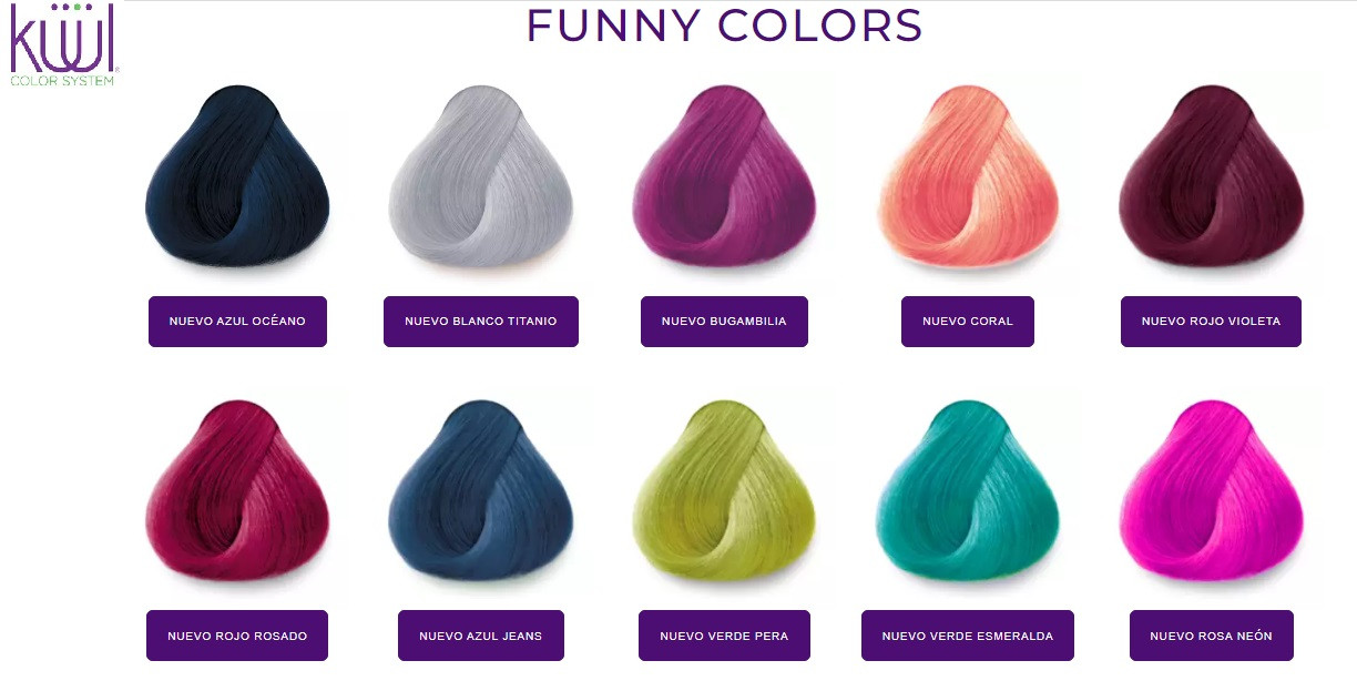 ✨kuu✨ Kuul New Funny Color Series - - Barber Salon Supply