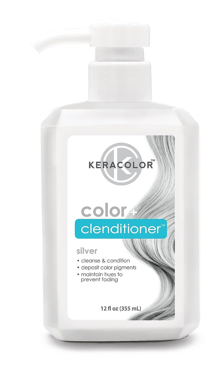 Keracolor Color + Clenditioner Silver Barber Salon Supply