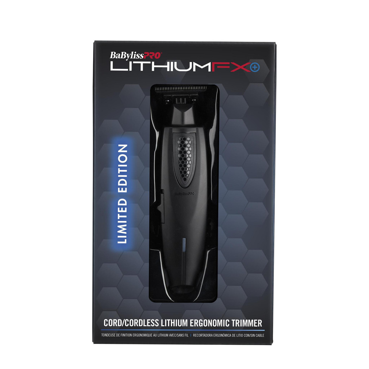 新品未使用 BaByliss Pro Limited FX マットブラック BaBylissPro LimitedFX Trimmer & Double Foil Shaver Combo