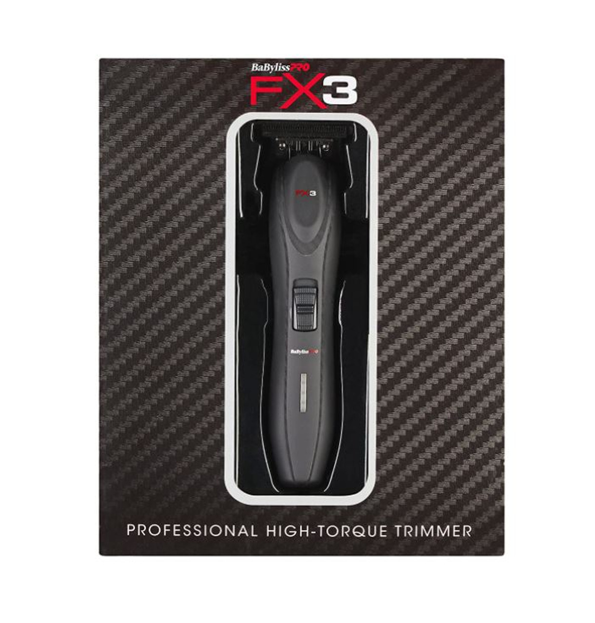 BaBylissPRO FX3 Black Trimmer and Shaver Duo - Barber Salon Supply