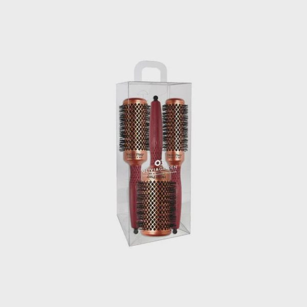 Olivia Garden Heat Pro Speed XL Thermal Brush Box Set - Barber