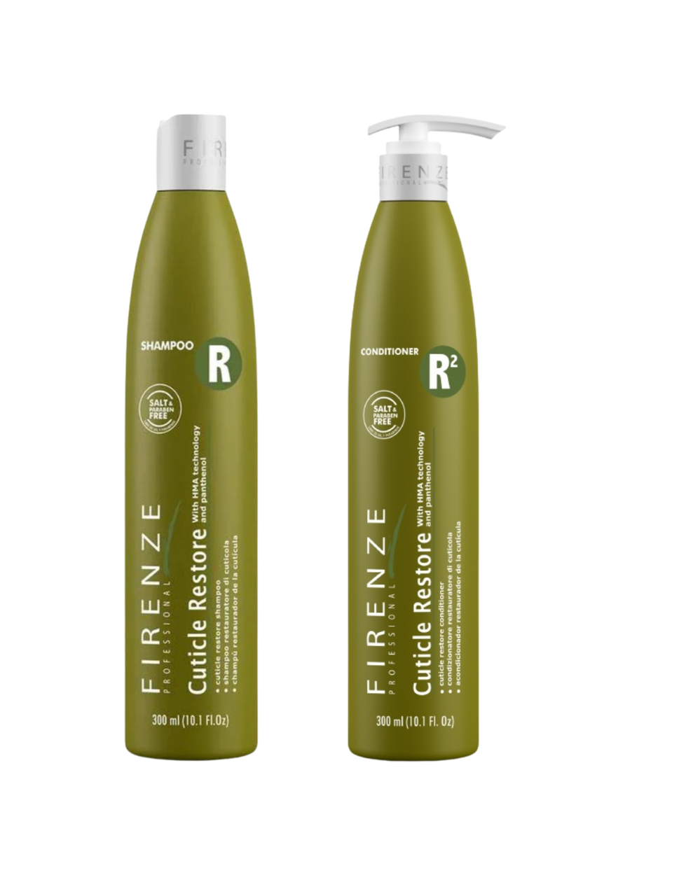 Firenze Cuticle Restore Shampoo and Conditioner Duo 10.1oz