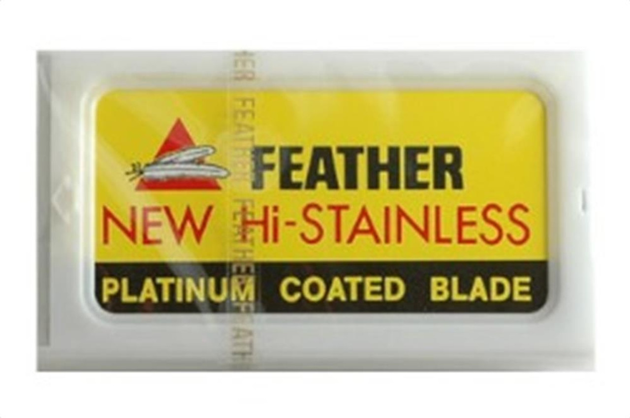 Feather Hi Stainless Double Edge Blades 20pk