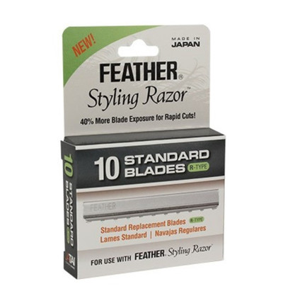 Feather Styling Razor 10 Standard Blades