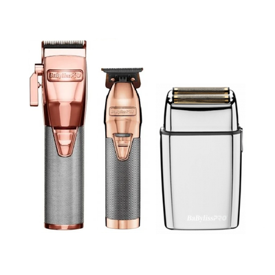 babyliss clippers rose gold