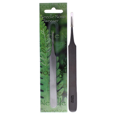 Satin Edge Slant Tip Tweezer - Barber Salon Supply