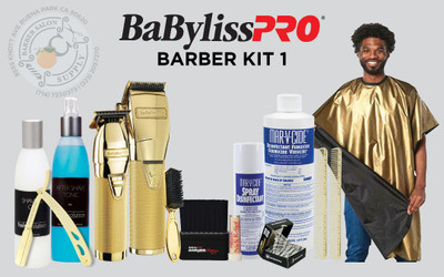 BaByliss PRO Gold FX Clipper Skeleton Trimmer Shaver Set - 110-220V - BRAND  NEW 74108443922