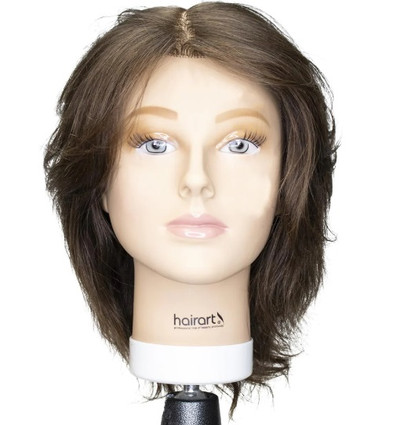 Hairart Aliyah Textured Curly Hair Mannequin Head