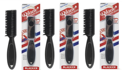 Black Ice Combo Clipper Blade Cleaning Brush