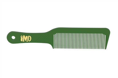 Green MD Flat Top Comb