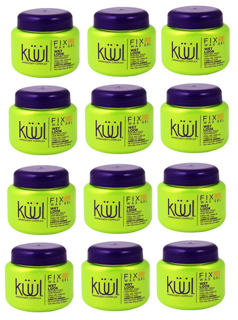 Kuul Fix Me Wax Gel  Humedo 9.52 oz 12ct 