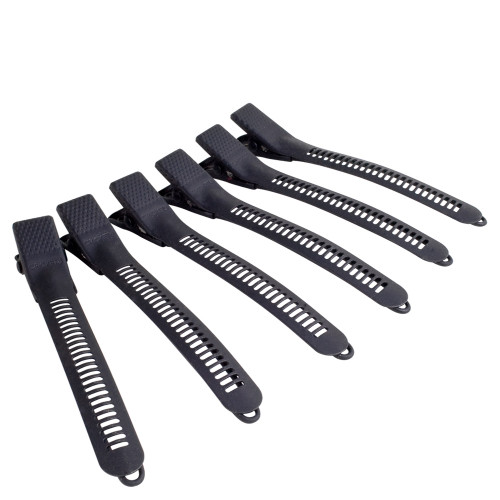 Cricket Black Super Clips 6pk Barber Salon Supply