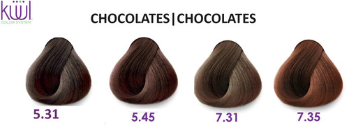 Kuul Cream Hair Color Chocolate Series (KUUL-CHOC) 