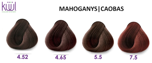 Kuul Cream Hair Color Mahogany Series (KUUL-MAH)