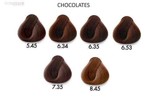 Hidracolor Creme Mahogany Colors - Barber Salon Supply