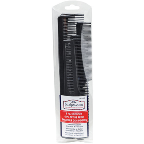 Scalpmaster Carbon Comb Set 