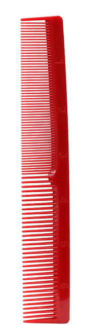 Krest 420 Cleopatra 7" All Purpose Combs Red