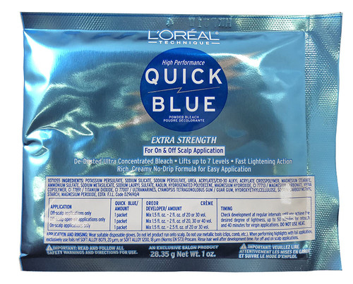 L'Oreal High Performance Quick Blue Powder Bleach 1oz