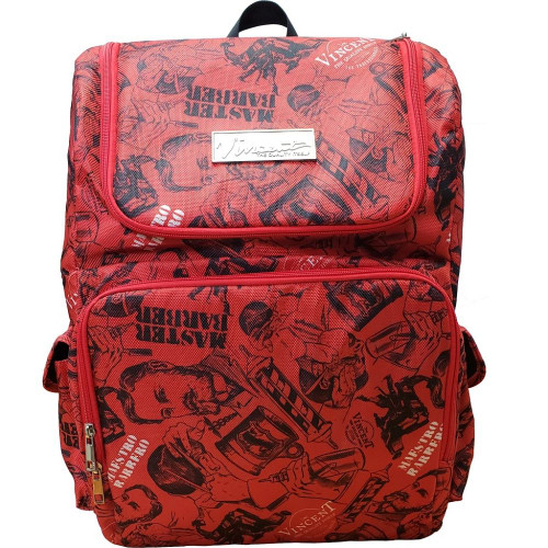 Vincent Barber Backpack - Vintage Red