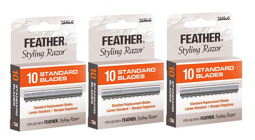 Feather Hi Stainless Double Edge Blades 20pk