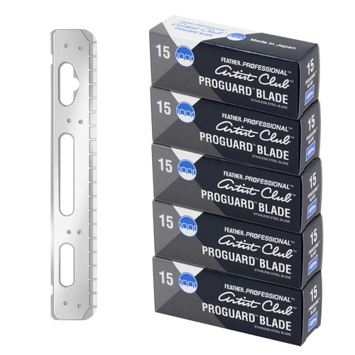 Jatai Feather Artist Club Pro Guard Blades 3pk - Barber Salon Supply