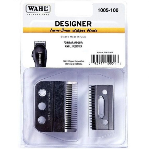 Wahl Professional Adjusto-Lock Clipper Blade for Designer 1005-100 (WAH-1005-100)
