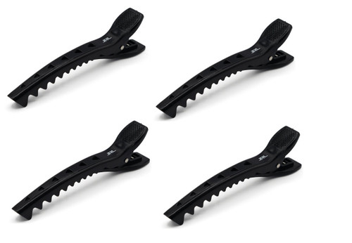 JRL Professional Croc Hair Clips 4pk (JRL-CLIPS)