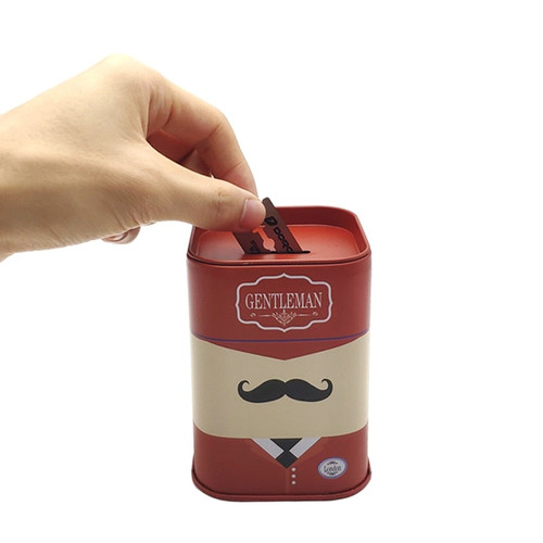 Container for Disposable Razor Blades Retro Red