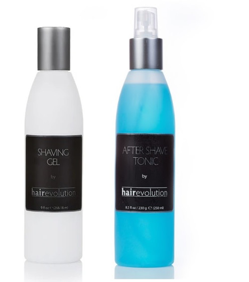 HairEvolution Shaving Gel and After Shave Duo 