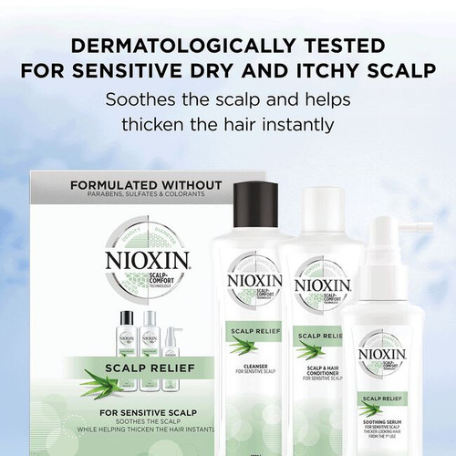 Nioxin Scalp Relief for Sensitive Scalp Kit