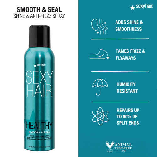 Sexy Hair Healthy Sexy Hair Smooth & Seal Shine & Anti-Frizz Spray