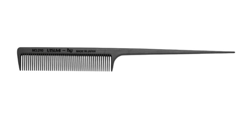 Utsumi #210 Fine Tooth Rat Tail Comb (UTS-210)
