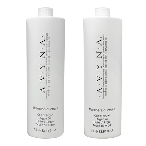  Avyna Shampoo di Argan & Mashera Set (AVYN-DUO) 