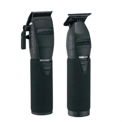 BaByliss Boost FX Clipper and Trimmer All Black Combo