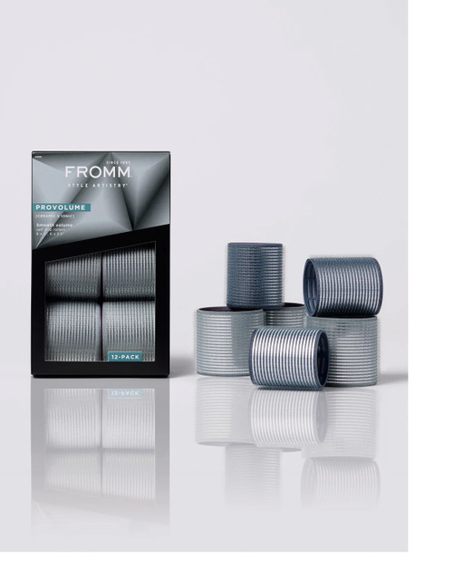 Fromm ProVolume Ceramic Ionic Thermal Hair Rollers 12pk (F6006)